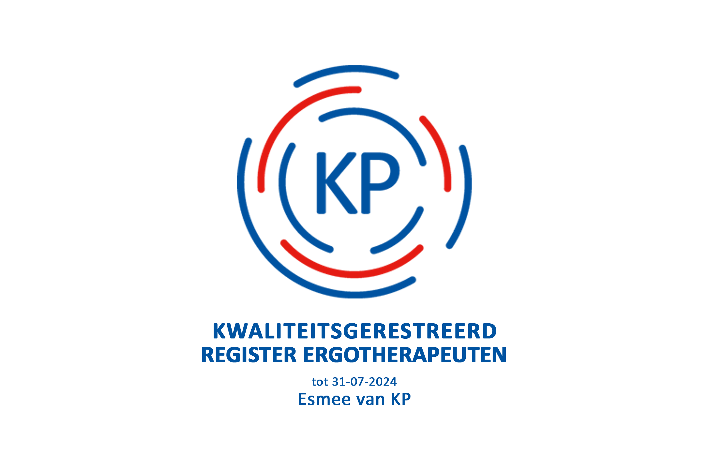  KP sticker promotiematerialen 