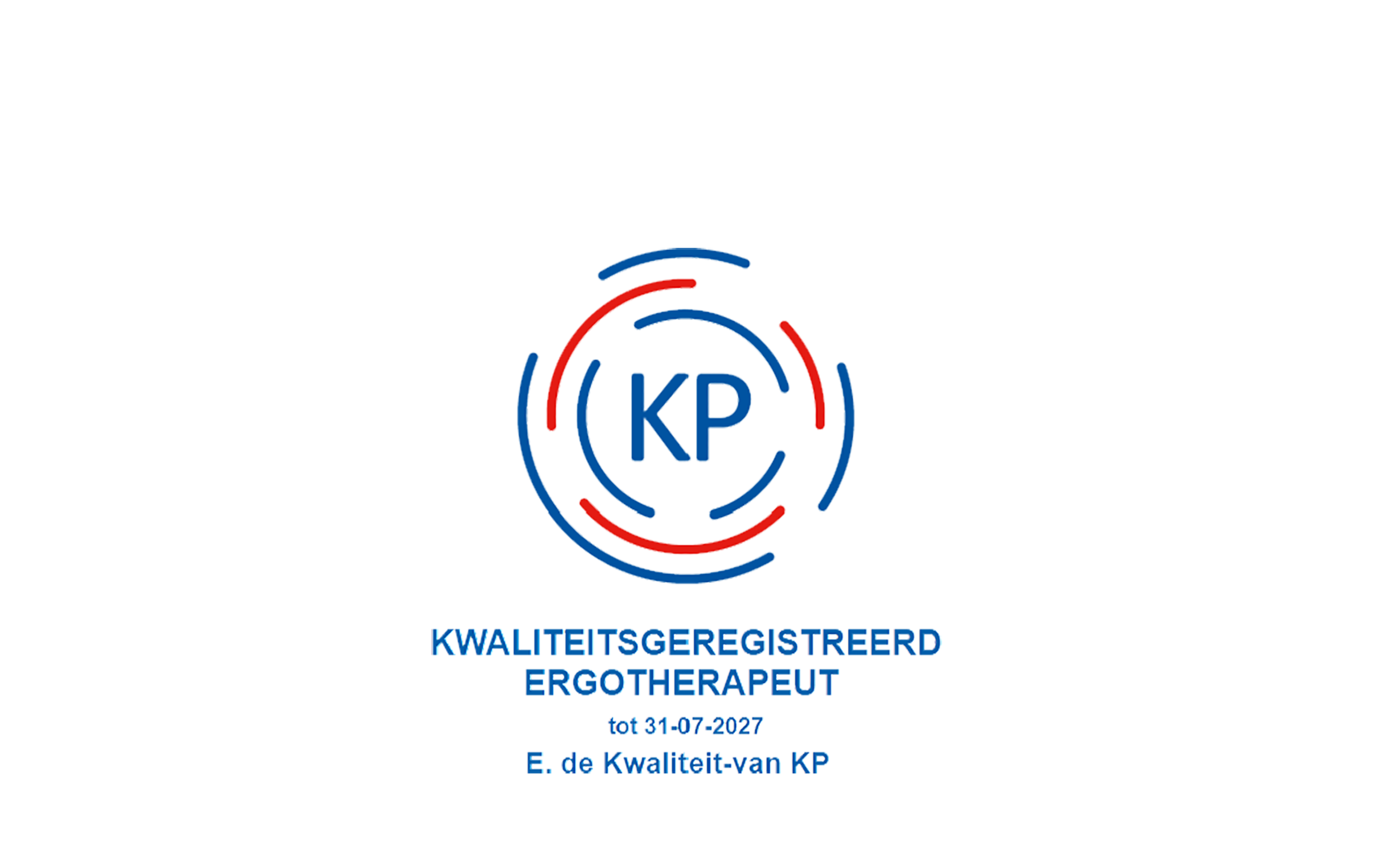  KP sticker promotiematerialen 