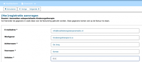 Factuurgegevens