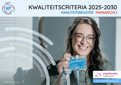 Kwaliteitscriteria ergotherapeuten (2025-2030)